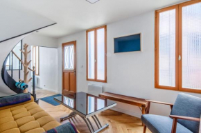 Charming house at 2 min from the beach in the heart of Trouville-sur-Mer -W